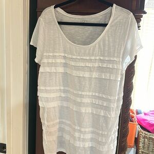 Loft Ruffled Shirt